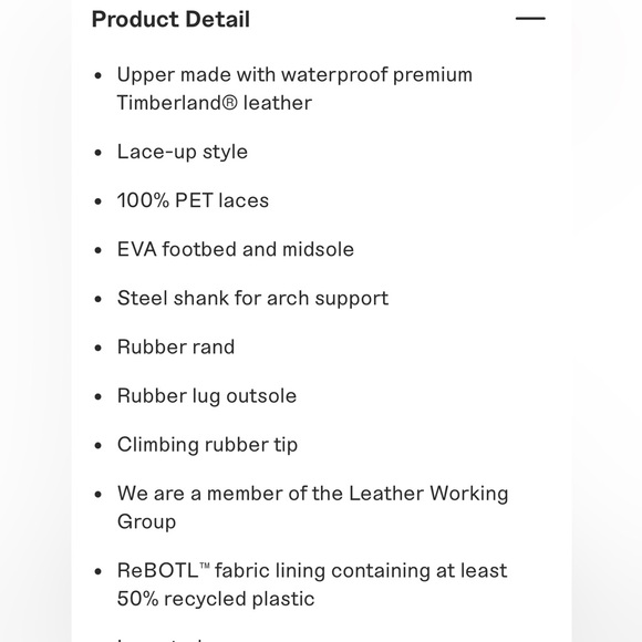 Timberlands Men's Euro Hiker Leather Boots size 11 - Picture 9 of 9